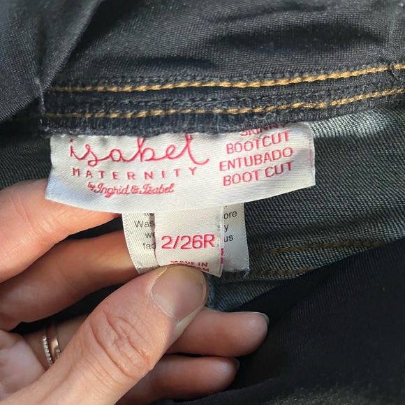 Isabel skinny bootcut maternity jeans 2/2R - Picture 2 of 4